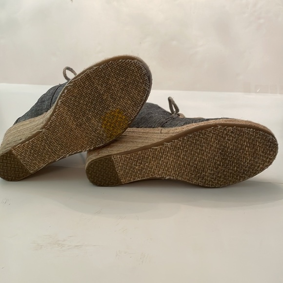 Toms Womens Sienna Wedge Espadrilles. Sz 7.5 - Picture 4 of 6